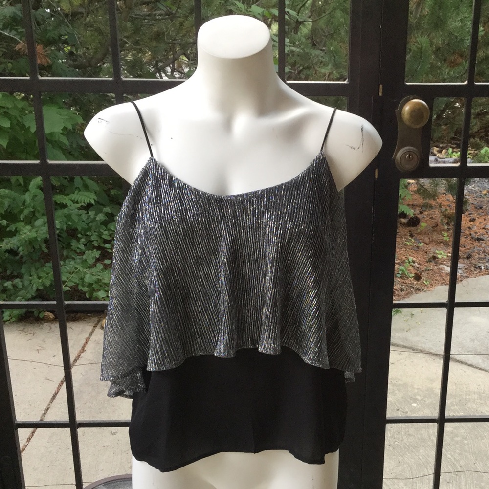 Paper Crane 2 Layered Top